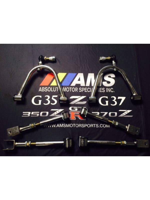 AMS 350Z / G35 Chrome V2 ADJUSTABLE CAMBER KIT