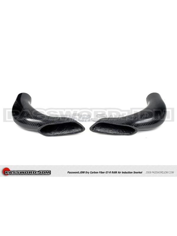 PASSWORD JDM DRY CARBON FIBER RAM AIR INDUCTION SNORKELS