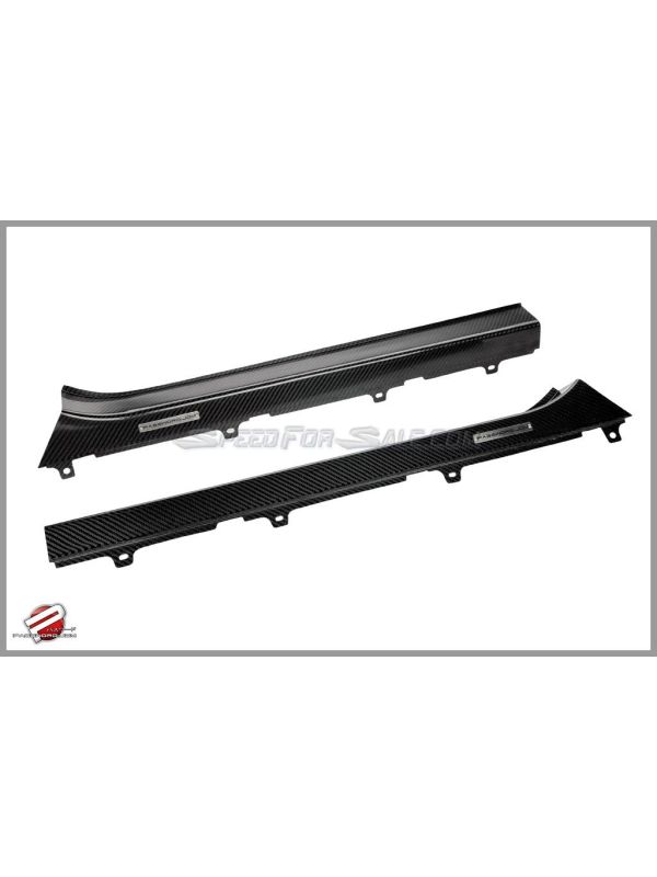 PASSWORD JDM DRY CARBON FIBER GT-R DOOR SILL PLATES