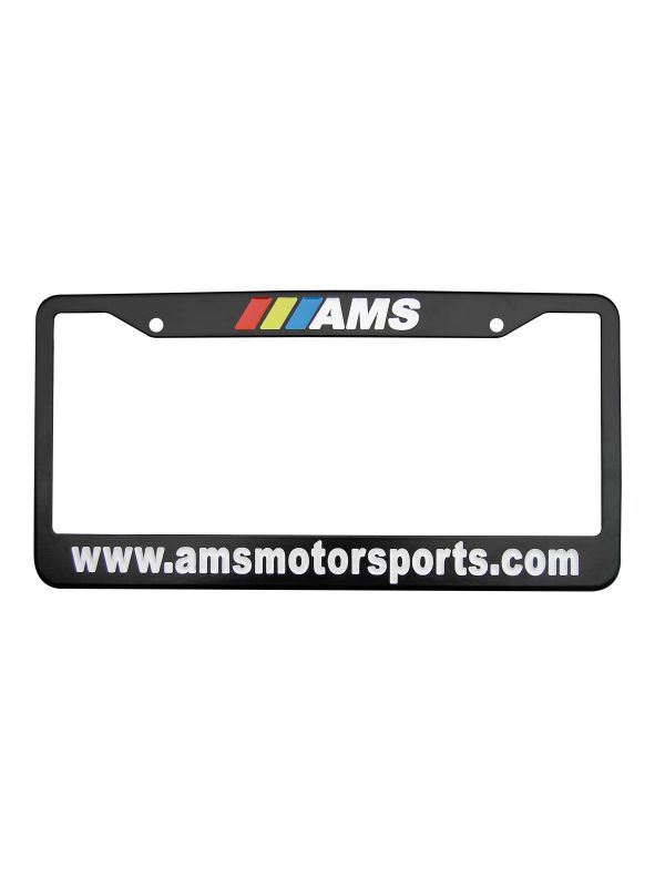 AMS LICENCE PLATE FRAME