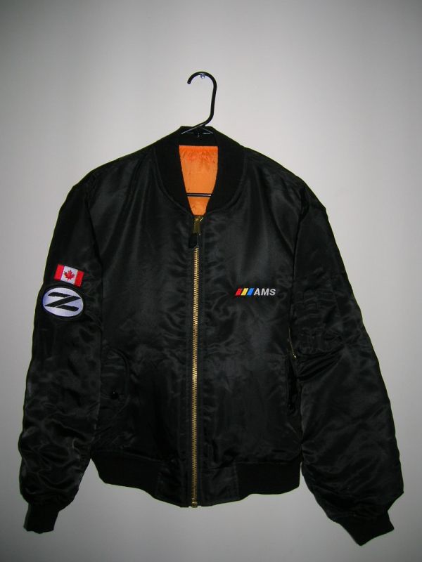 AMS MA-1 STYLE BOMBER JACKET 
