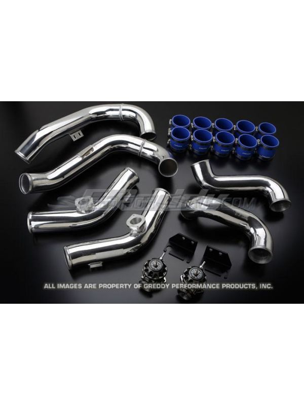 GREDDY ALUMINUM PIPING KIT W/TYPE RZ BOVS