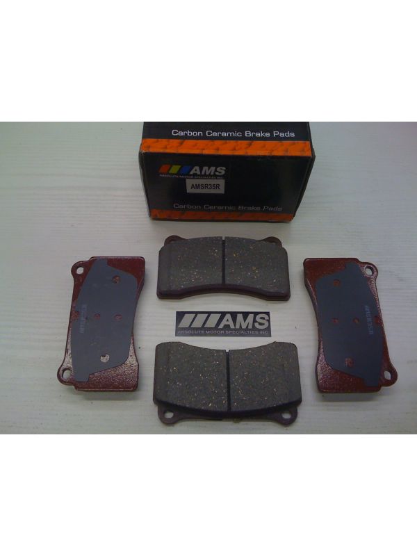 AMS R35/GTR REAR CARBON-CERAMIC BRAKE PADS