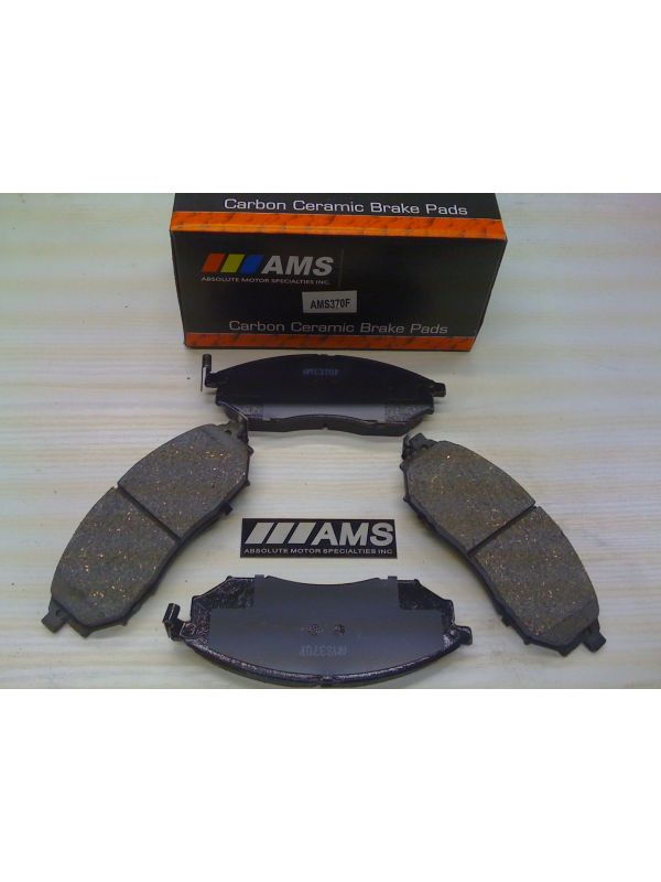 AMS CARBON-CERAMIC PADS REAR 370Z (NON-SPORT PKG) 
