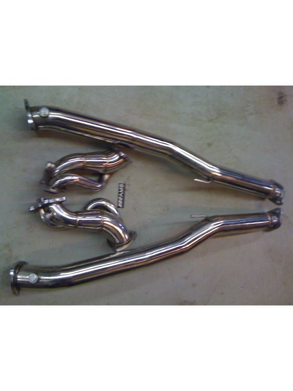 AMS 3" DOWN-PIPE AND 3"-2.5" NON-RESONATED TEST-PIPE COMBO 