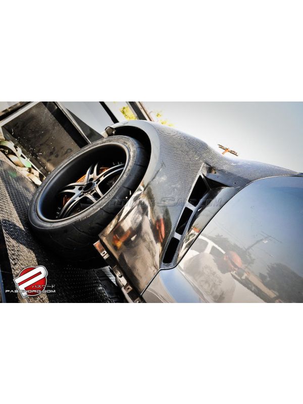 PASSWORD JDM DRY CARBON FIBER WIDE FRONT FENDERS