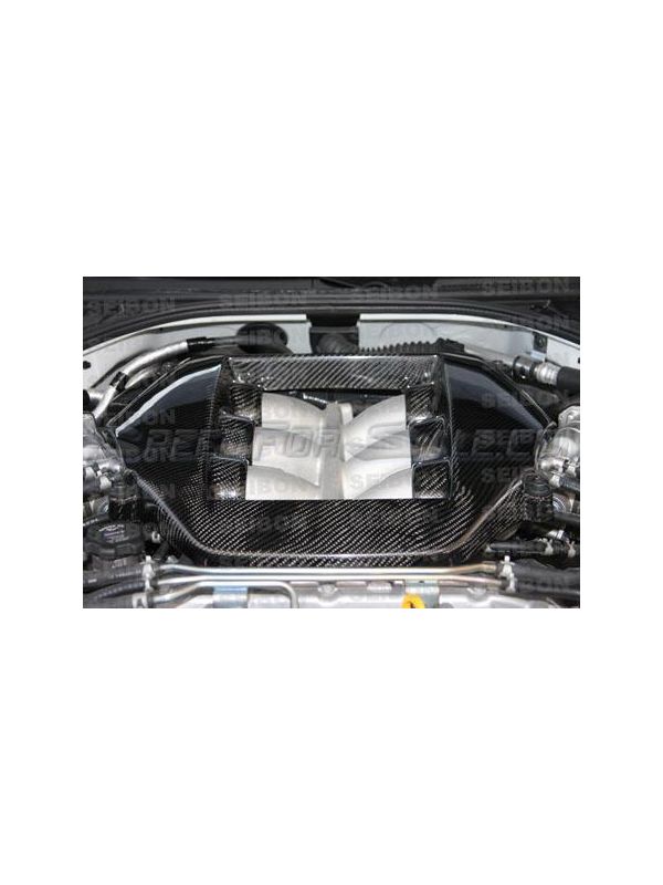 SEIBON OEM STYLE WET CARBON FIBER ENGINE COVER