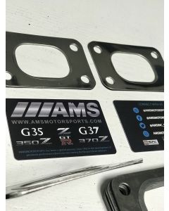 AMS T25 Turbo Flange Gasket 6 Layer Stainless Steel!