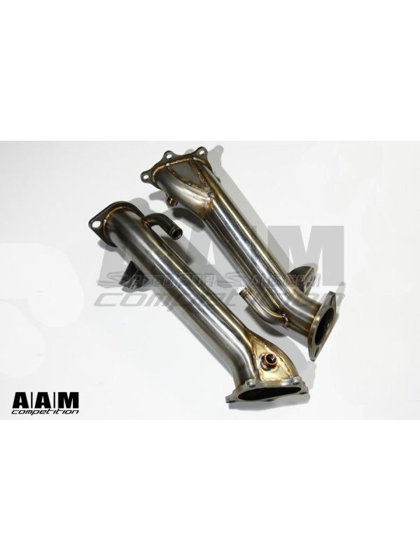 AAM COMPETITION 3" DOWNPIPES (OPTIONAL HIGH FLOW CATS)