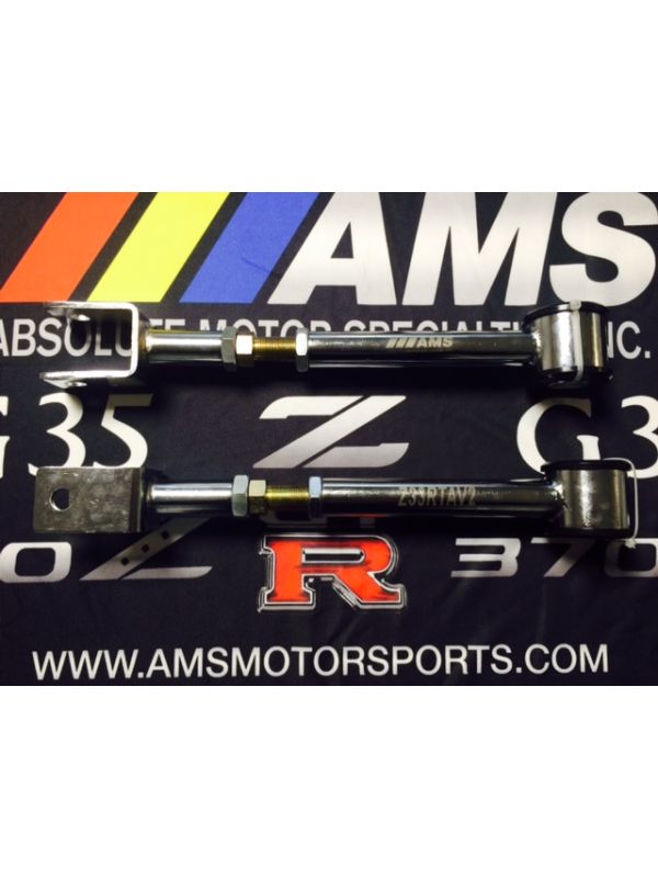 AMS 350Z/ G35 Chrom V2 REAR CAMBER ARMS