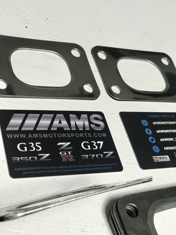 AMS T25 Turbo Flange Gasket 6 Layer Stainless Steel!