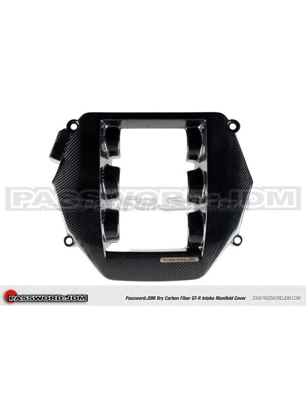 PASSWORD JDM DRY CARBON FIBER INTAKE MANIFOLD COVER