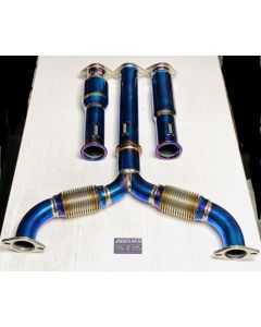 AMS SEKUSHI MODULAR Y-Pipe- VQ35DE - Nissan 350Z / Infiniti G35 RWD or Nissan HR 350Z 370Z / Infiniti G35 G37 Q40 Q50 Q60 RWD
