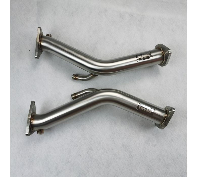 AMS COMPETITION 2.5 Test Pipes VQ35HR VQ37VHR Nissan 350Z 370Z Infiniti G35 G37 Q50 Q60