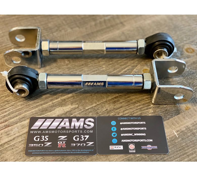 AMS 300ZX ADJUSTABLE REAR TRACTION CASTER ARMS