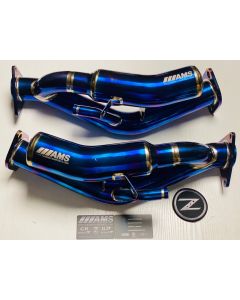 AMS SEKUSHI TEST PIPES 370Z, VQ35HR VQ37VHR - Nissan 350Z 370Z / Infiniti G35 G37 Q50 Q60 RWD