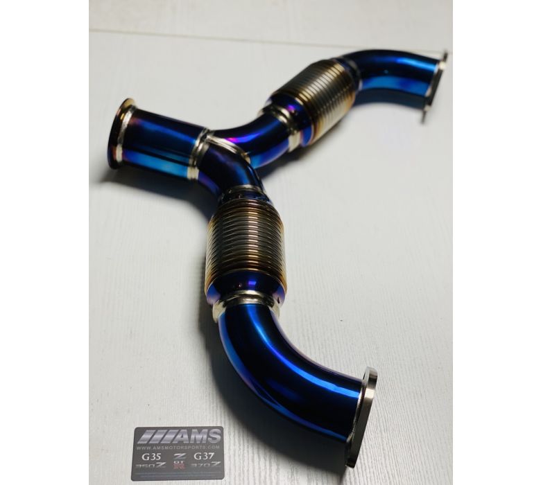 32 AMS SEKUSHI MODULAR Y-Pipe- VQ35DE - Nissan 350Z