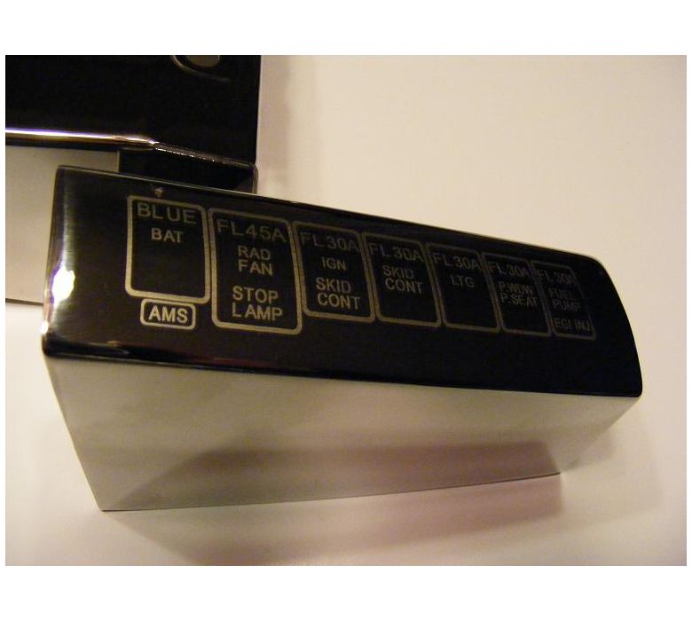 【メール便無料】 AMS 300ZX SM POLISHED FUSE COVER K-POP・アジア
