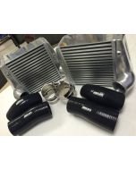 AMS "OMEGA" 2.5" Side Mount Intercoolers w / Couplers - Nissan 300ZX Z32